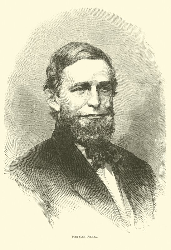 Schuyler Colfax, décembre 1865 - American School