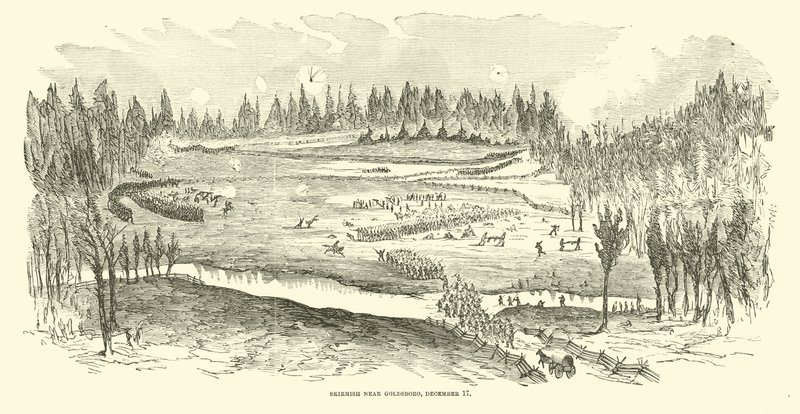 Escarmouche près de Goldsboro, 17 décembre, décembre 1862 - American School