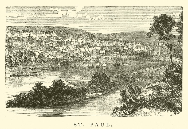 St Paul (gravure) - American School