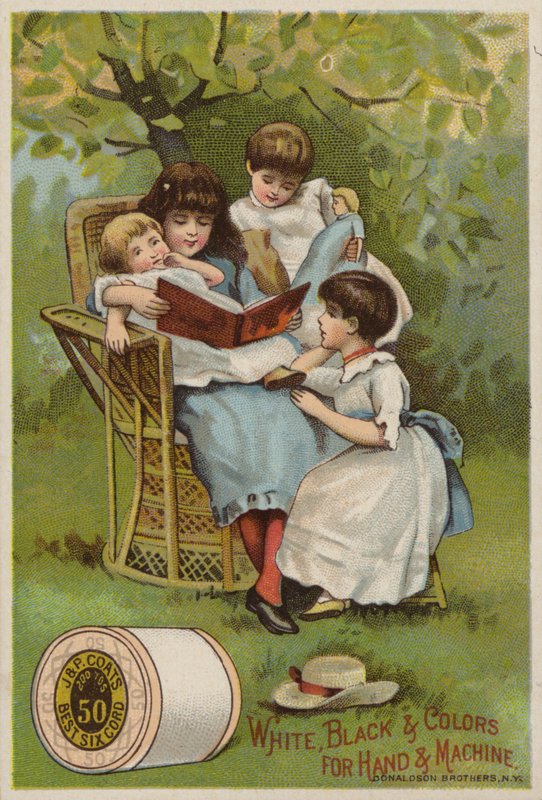 Heure du conte dans le jardin - American School