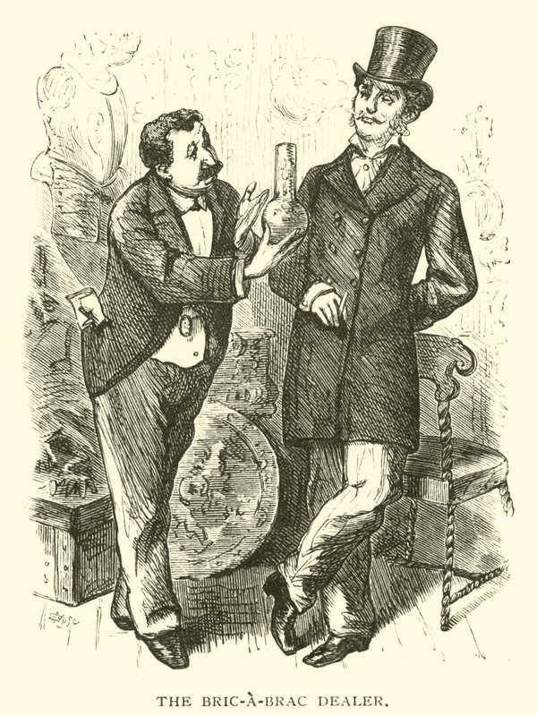 Le marchand de bric-à-brac - American School