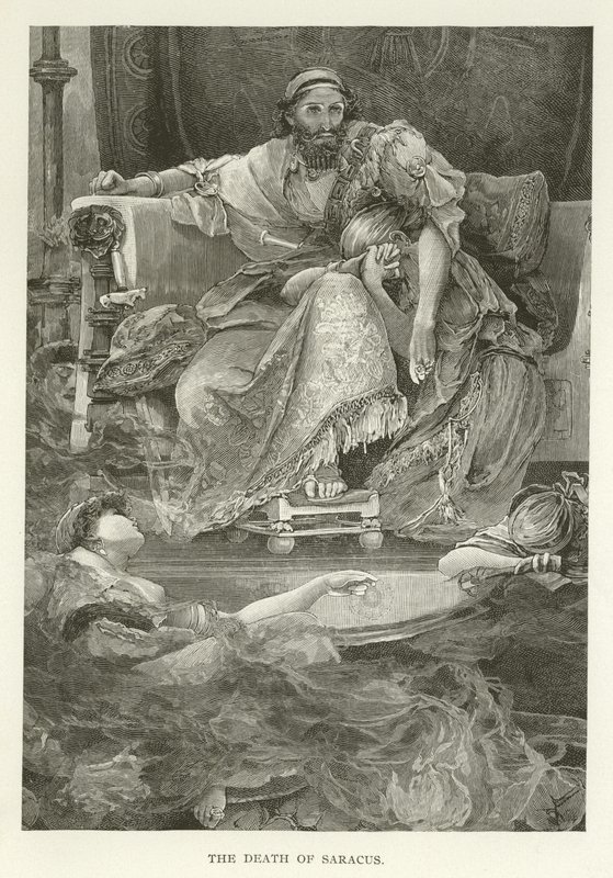 La mort de Saracus - American School