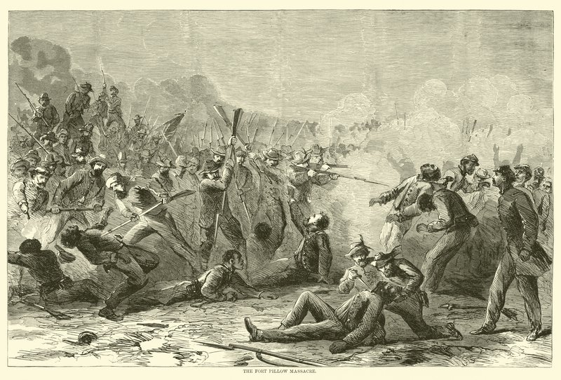 Le massacre de Fort Pillow, avril 1864 - American School