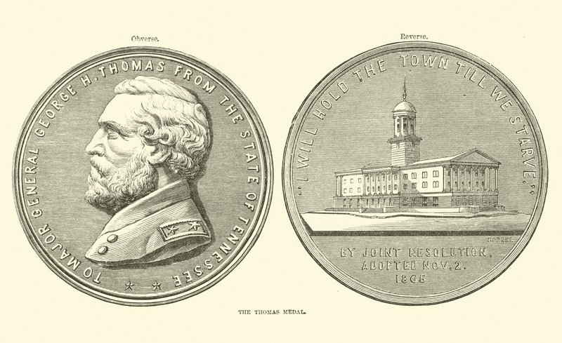 La médaille Thomas, octobre 1863 - American School