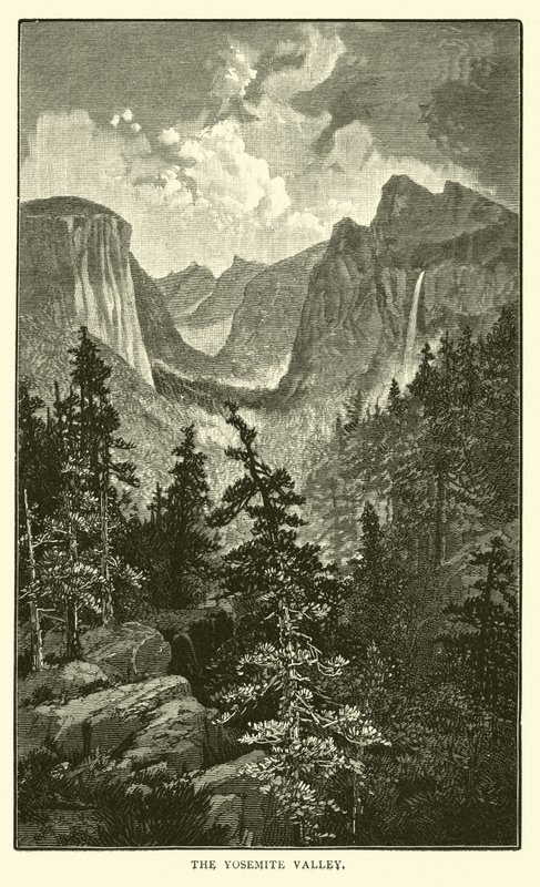 La vallée de Yosemite - American School