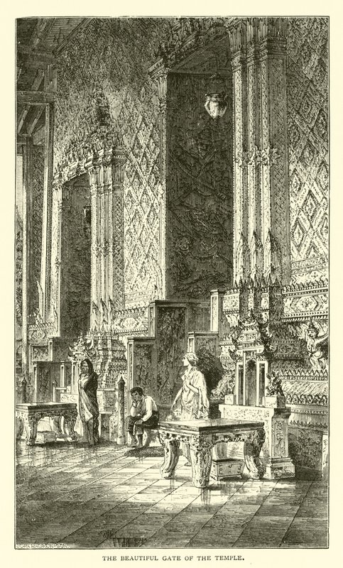 La belle porte du temple - American School