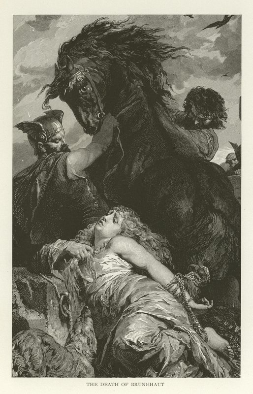 La mort de Brunehaut - American School
