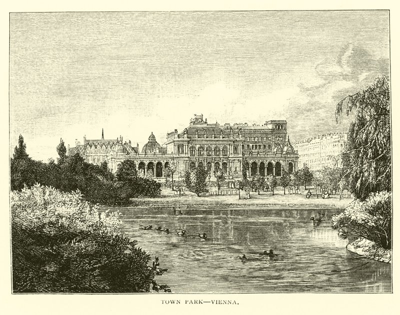 Parc municipal, Vienne - American School
