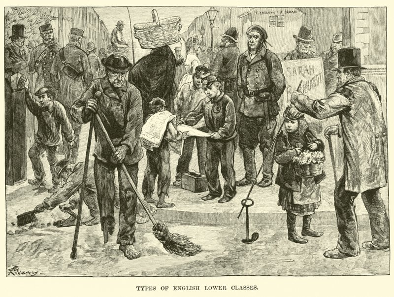 Types de classes inférieures anglaises - American School