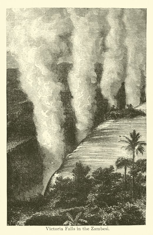 Chutes Victoria sur le Zambèze - American School