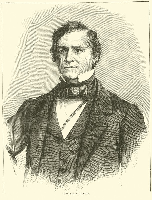 William L. Dayton, juin 1864 - American School