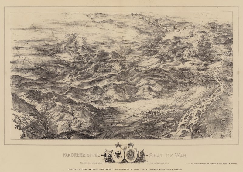 Panorama du théâtre de la guerre - Andrew Maclure