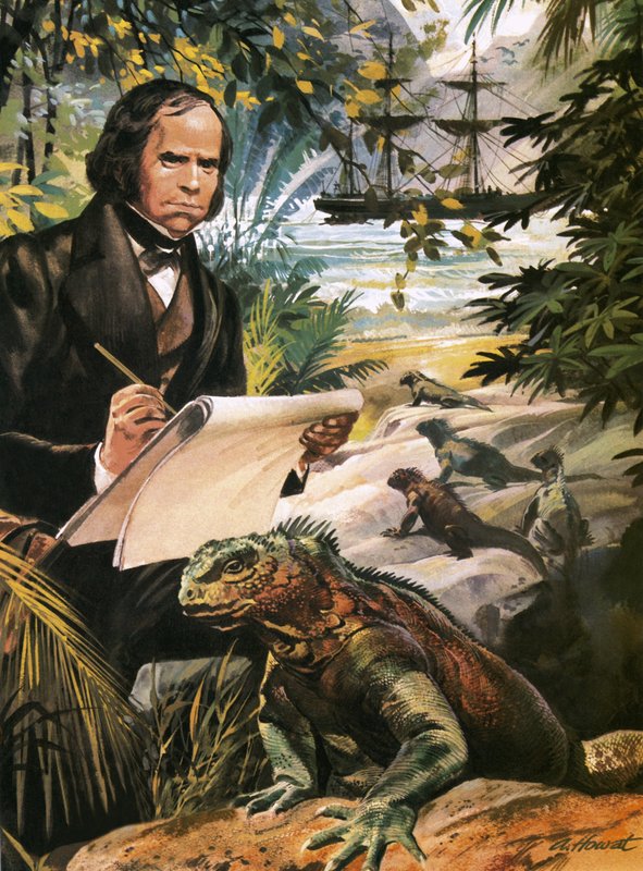 Charles Darwin aux îles Galápagos - Andrew Howat