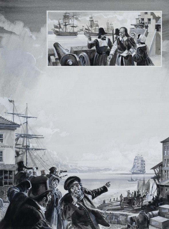 Scène portuaire - Andrew Howat