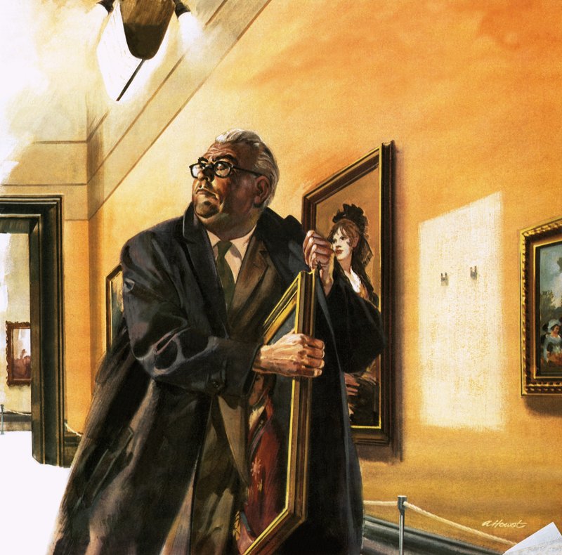 Un chauffeur de taxi vole le portrait de Wellington par Goya - Andrew Howat