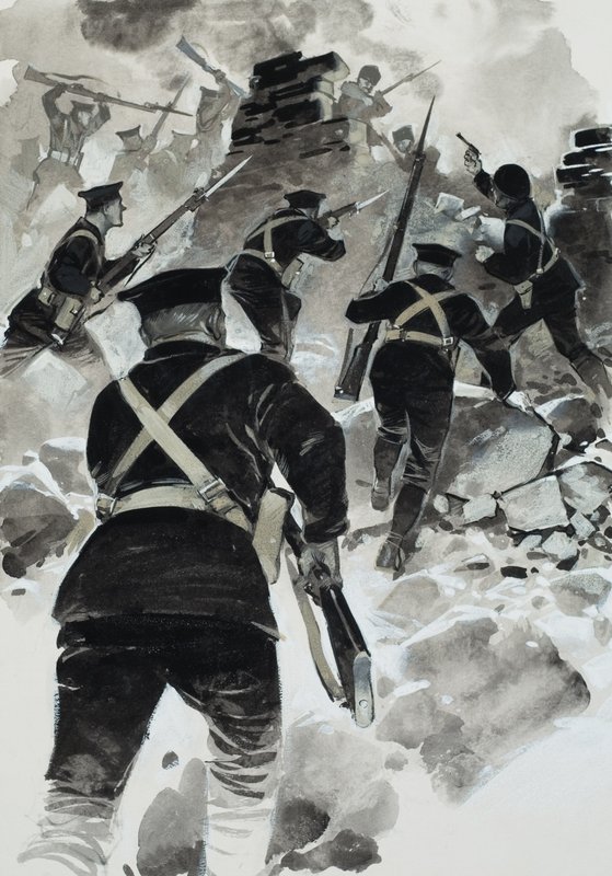 Campagne des Dardanelles (gouache sur papier) - Angus McBride