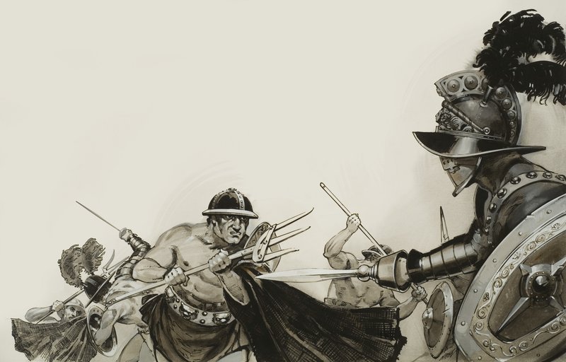 Combats de gladiateurs - Angus McBride
