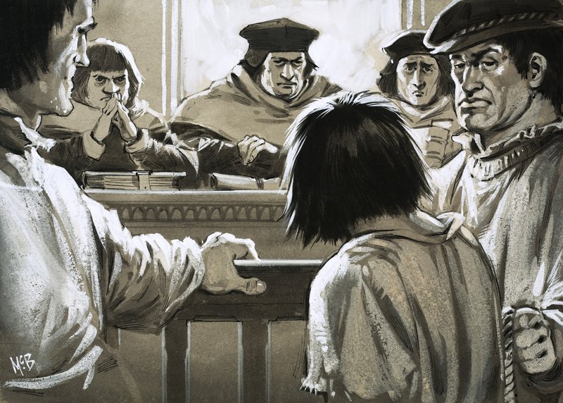 Les prisonniers ne pouvaient espérer aucune pitié de la part de la redoutable Cour de la Chambre étoilée - Angus McBride