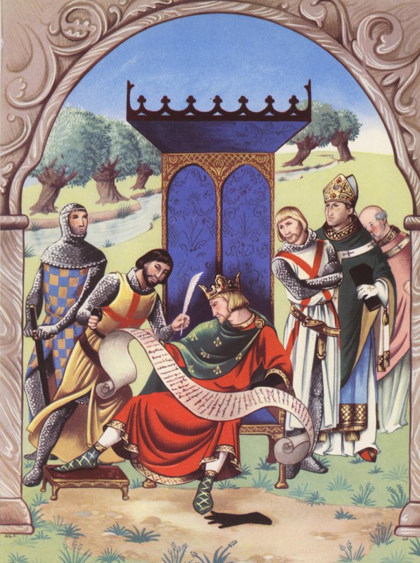 Le roi Jean signe la Magna Carta - Anne & Johnstone Janet (1928 79) Johnstone