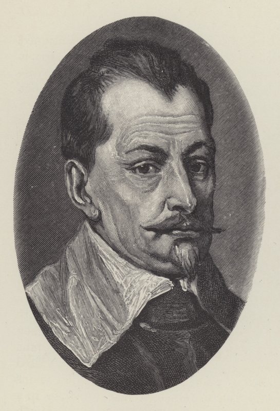 Albrecht von Wallenstein, général bohémien de la guerre de Trente Ans - Anthony van after Dyck