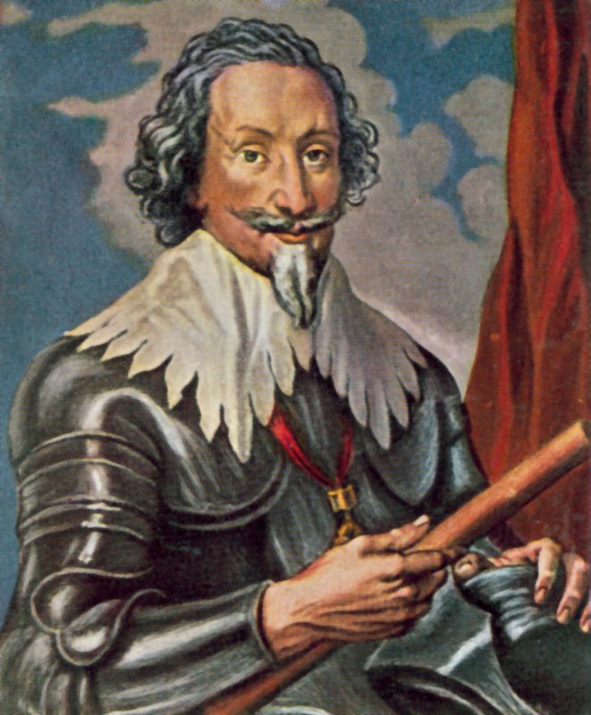 Gottfried von Pappenheim, général allemand de la guerre de Trente Ans - Anthony van (after) Dyck