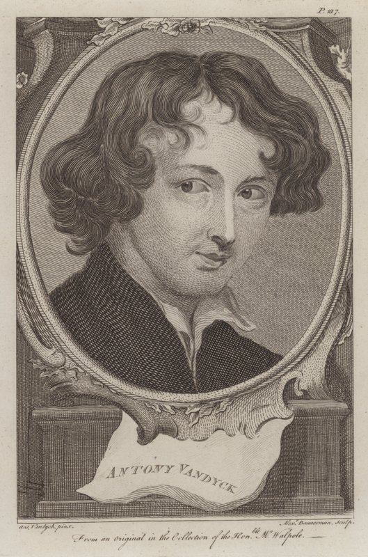 Sir Anthony van Dyck, artiste flamand actif en Angleterre - Anthony van (after) Dyck