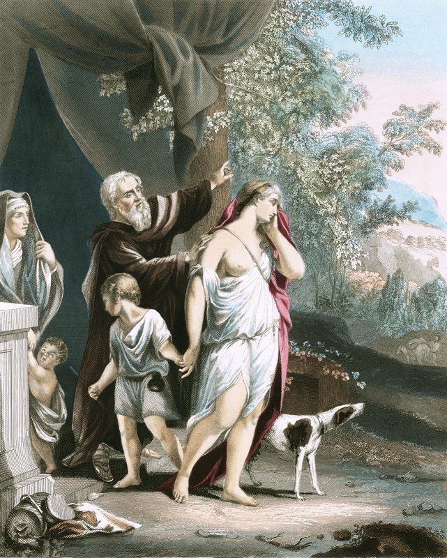 Agar et son fils partent - Anthony van Dyck