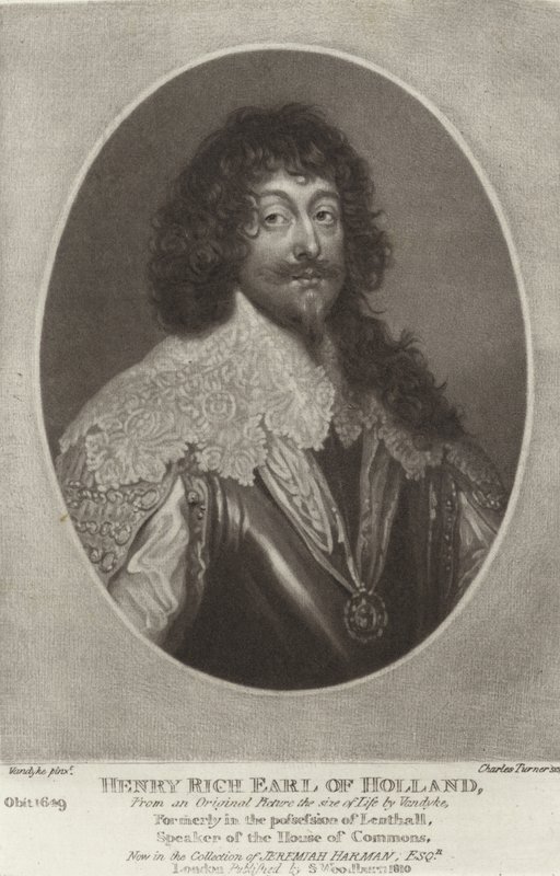 Henry Rich, Comte de Hollande - Anthony van Dyck