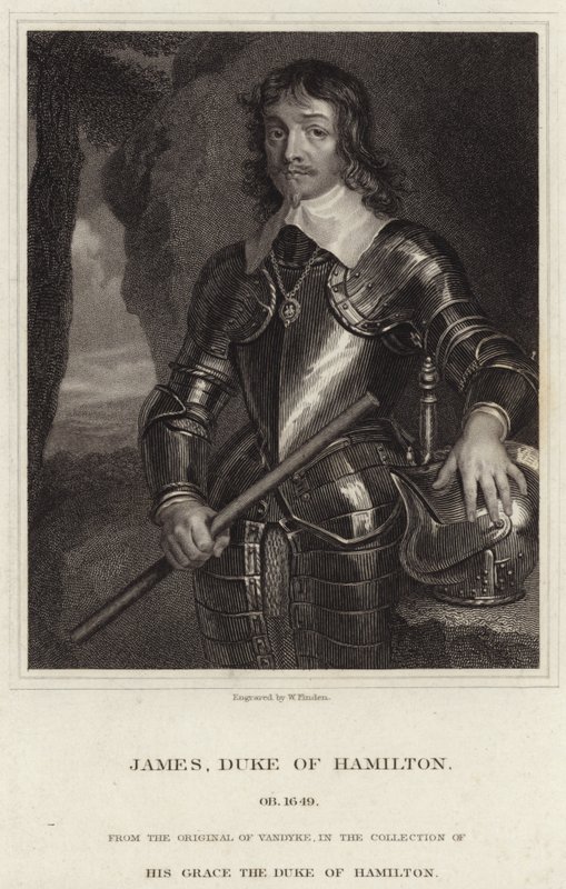 Portrait de James Hamilton, duc de Hamilton - Anthony van Dyck