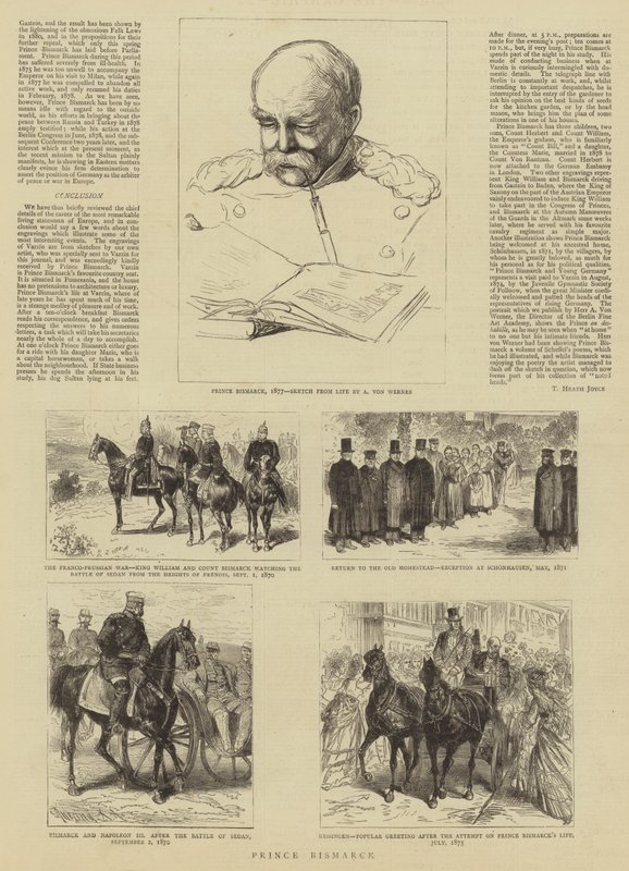 Prince Bismarck - Anton Alexander von Werner