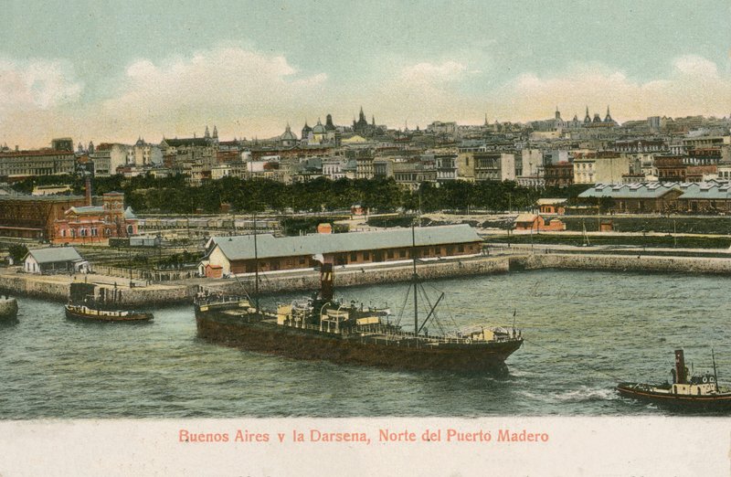 Docks de Darsena, Puerto Madero, Buenos Aires, Argentine (photo en couleur) - Argentinian Photographer
