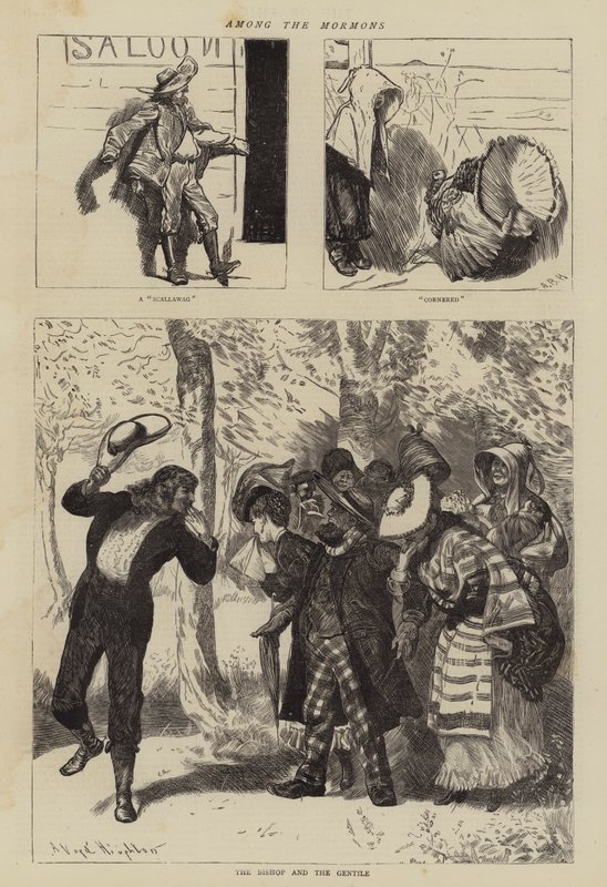 Parmi les Mormons - Arthur Boyd Houghton