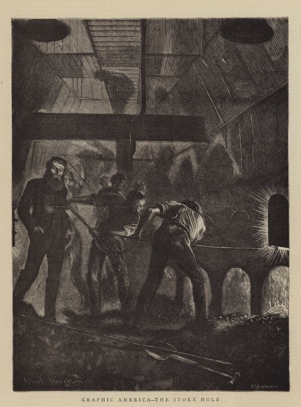 Graphic America, le trou de la chaudière - Arthur Boyd Houghton
