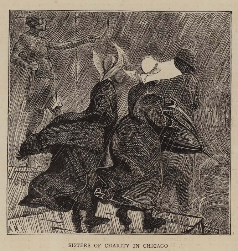 Sœurs de la Charité à Chicago - Arthur Boyd Houghton