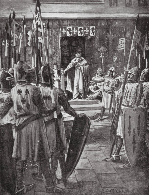 Henri III et les barons - Arthur David (after) McCormick