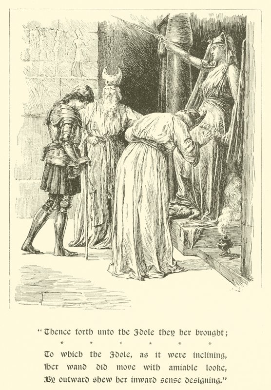 Les Aventures de Sir Artegall, Radigund et Britomart - Arthur George Walker