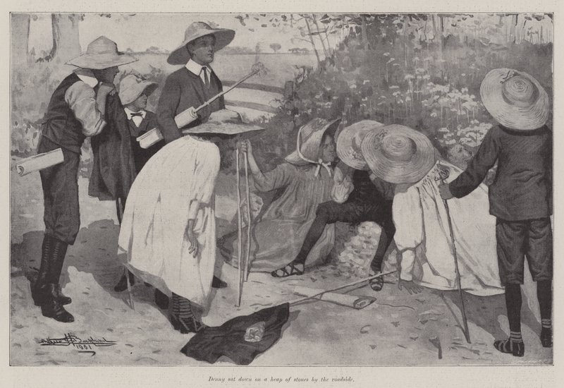 Les Pèlerins de Canterbury, par E Nesbit - Arthur Herbert Buckland