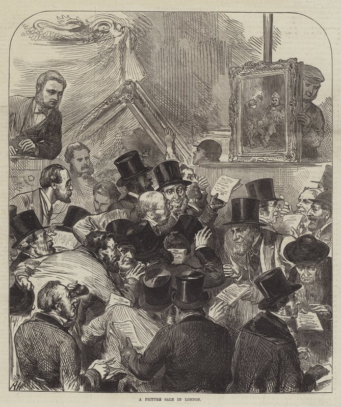 Une Vente de Tableaux à Londres - Arthur Hopkins