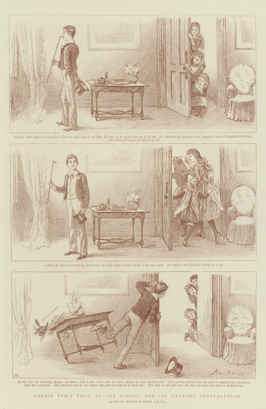 La visite de cousin Tom à notre école et ses conséquences malheureuses - Arthur Hopkins