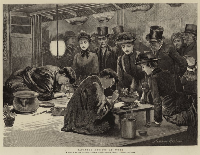 Artistes japonais au travail - Arthur Hopkins