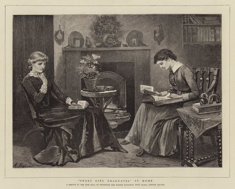 Douce fille diplômée à la maison - Arthur Hopkins