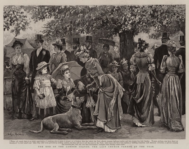 La fin de la saison londonienne, la dernière parade de l