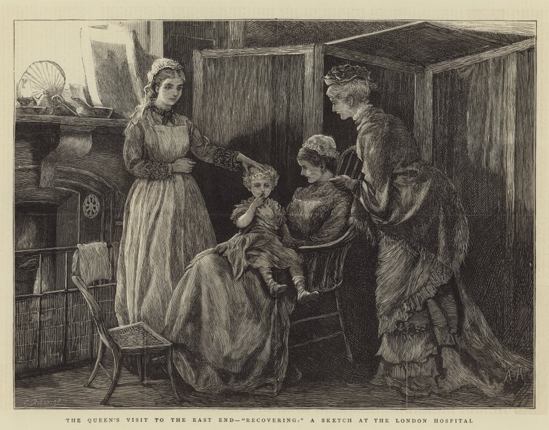 La visite de la reine à l