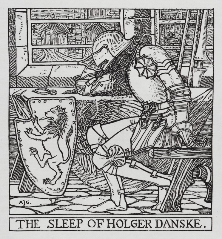 Hans Christian Andersen : Holger Danske - Arthur Joseph Gaskin