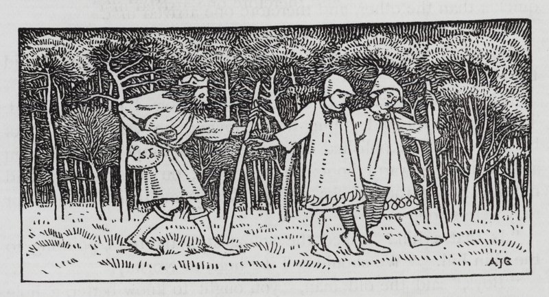 Hans Christian Andersen : La Colline des Elfes - Arthur Joseph Gaskin
