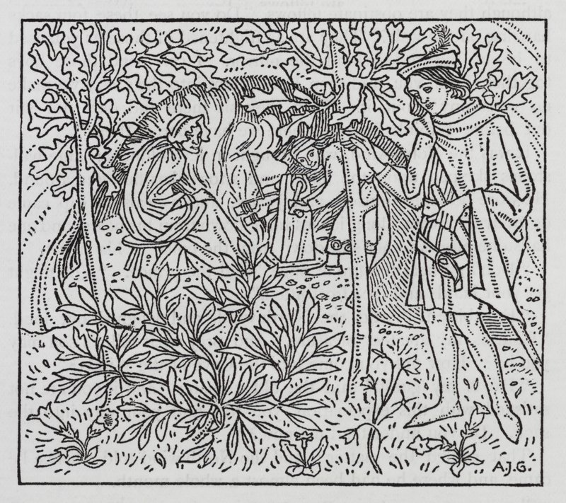 Hans Christian Andersen : Le jardin du paradis - Arthur Joseph Gaskin