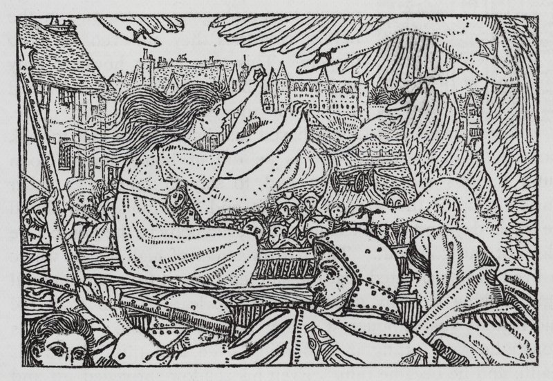 Hans Christian Andersen : Les Cygnes sauvages - Arthur Joseph Gaskin