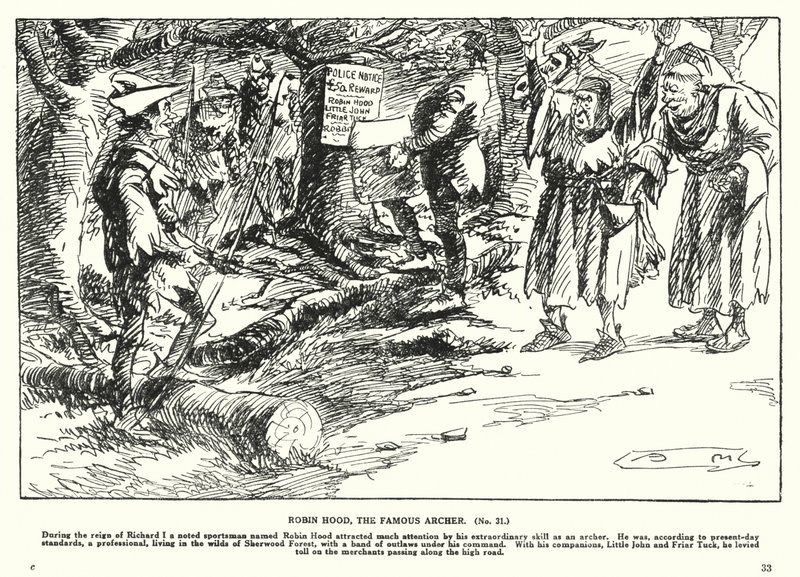 Robin des Bois, le célèbre archer - Arthur Moreland