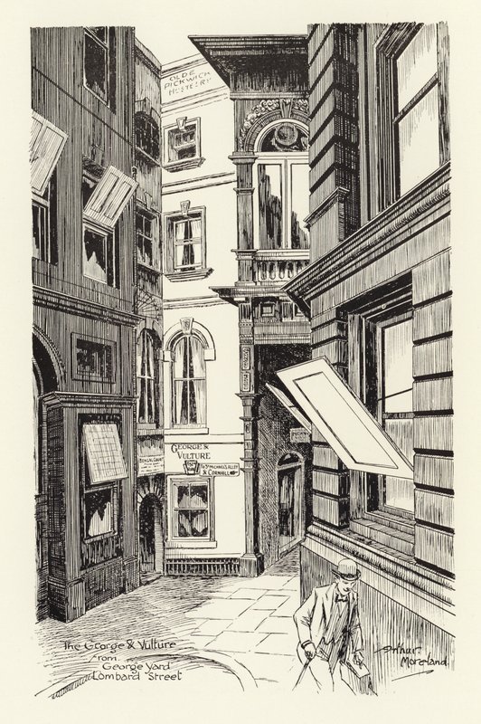 Le George & Vulture de George Yard, Lombard Street - Arthur Moreland