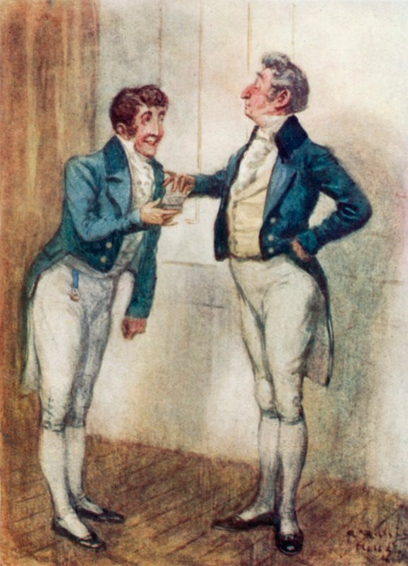Illustration de Persuasion par Jane Austen - Arthur Wallis Mills